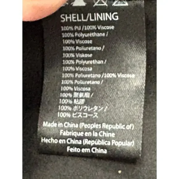 Urban Originals for Anthropologie Black Crossbody Bag Wide Strap, Brass Hardware - Picture 3 of 9